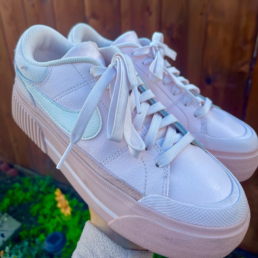 Women’s pink Nike legacy shoes